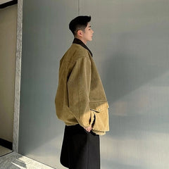 Kazuha Oversized Canvas Jacket