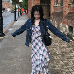 Ahyeon Versatile Denim Jacket