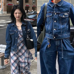 Ahyeon Versatile Denim Jacket