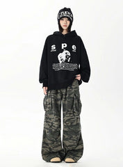 Asa Camouflage Baggy Pants