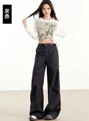 J-Hope Ash Pleated Trousers