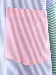 Hueningkai Pastel Striped Shirt