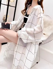 Hyunjin Letter Print Long Shirt