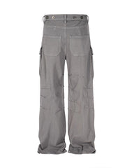 J-Hope Ash Belted Cargo Pants