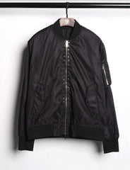J-Hope Noir Studded Bomber Jacket