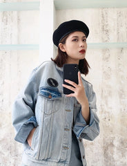 Jisoo Black Beret
