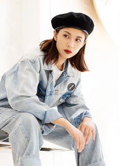 Jisoo Black Beret