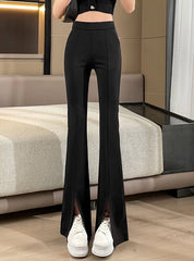 Jisoo Front Slit Pants