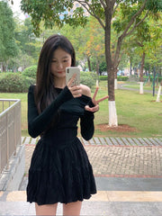 Karina Black Bandage Dress