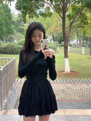 Karina Black Bandage Dress