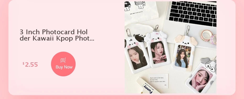 KHeart™ Idol Photocard Keychain