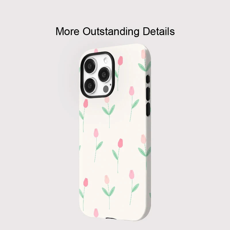 Floral Silicone MagSafe Case