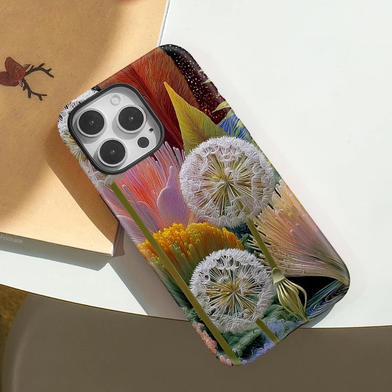 Dandelion MagSafe Hybrid Case