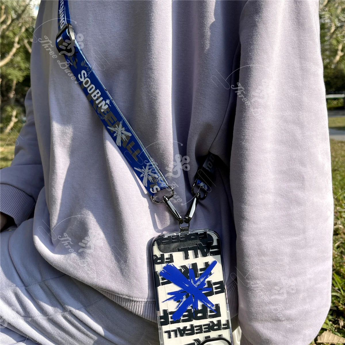 Golden Stars Phone Lanyard