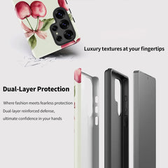 Cherry Bow Matte Case