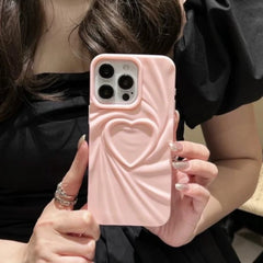 LuvCrush™ 3D Heart Wrinkle Case