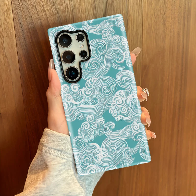 Sea Wave Galaxy Case