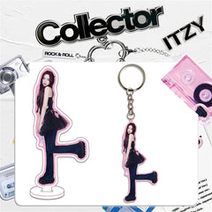 ITZY Collector 2-Piece Acrylic Stand Keychain Set