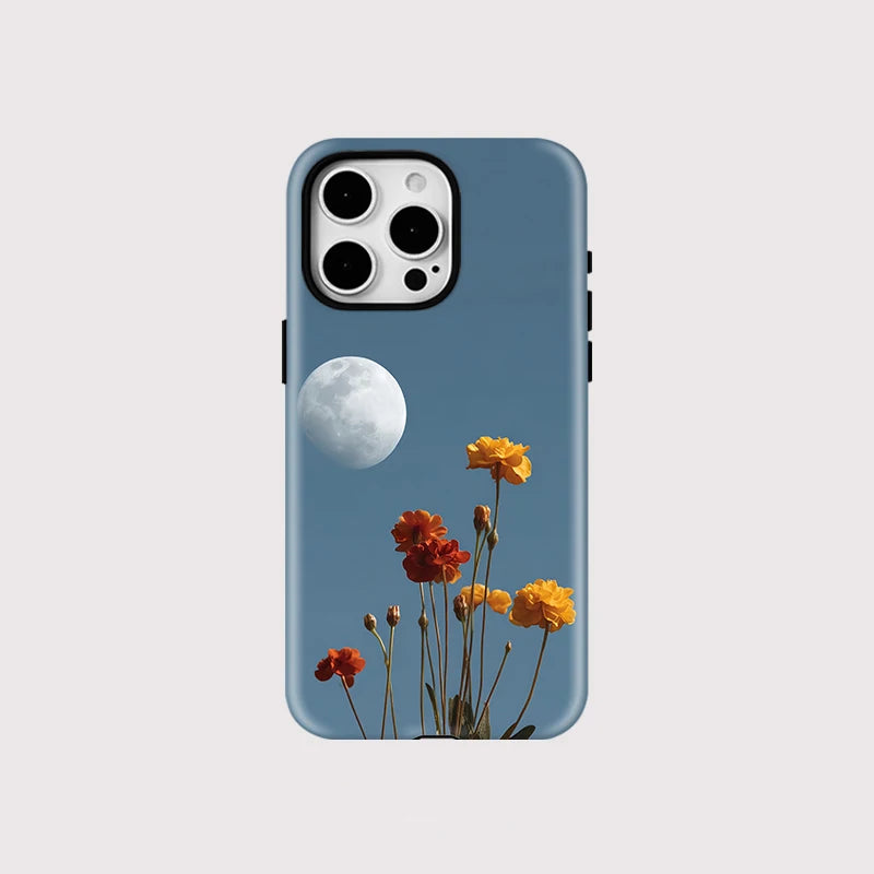 Floral Moon MagSafe Case