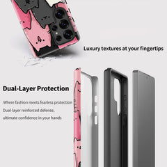Cute Cats Dual-Layer Case