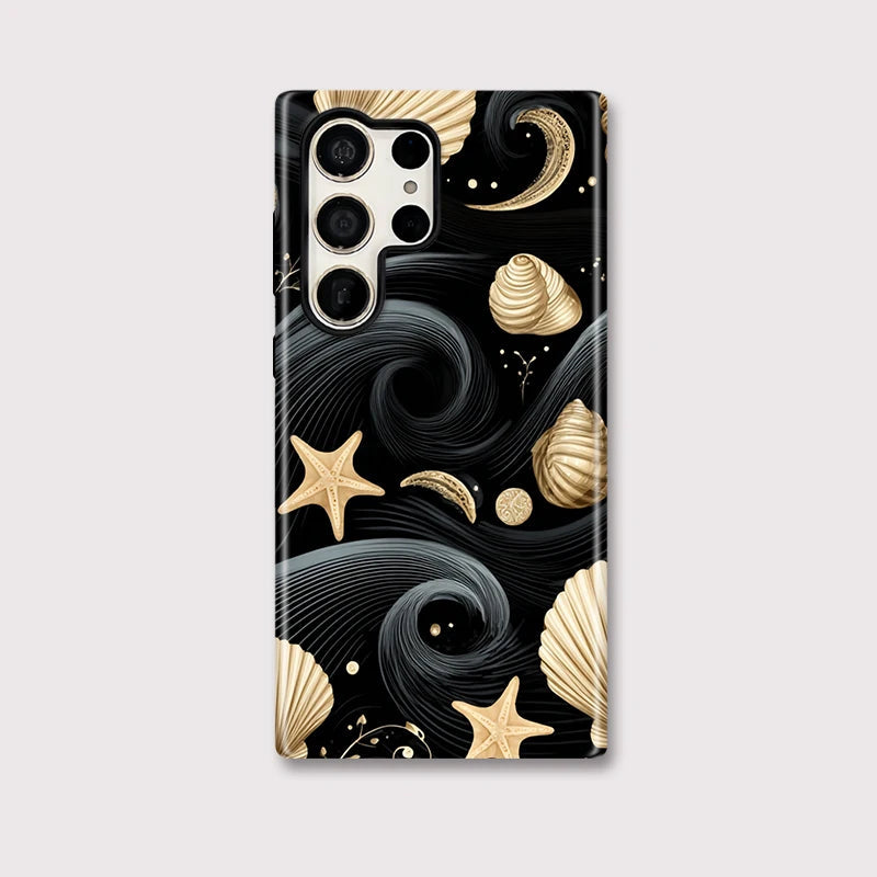 Starfish Shell Galaxy Case