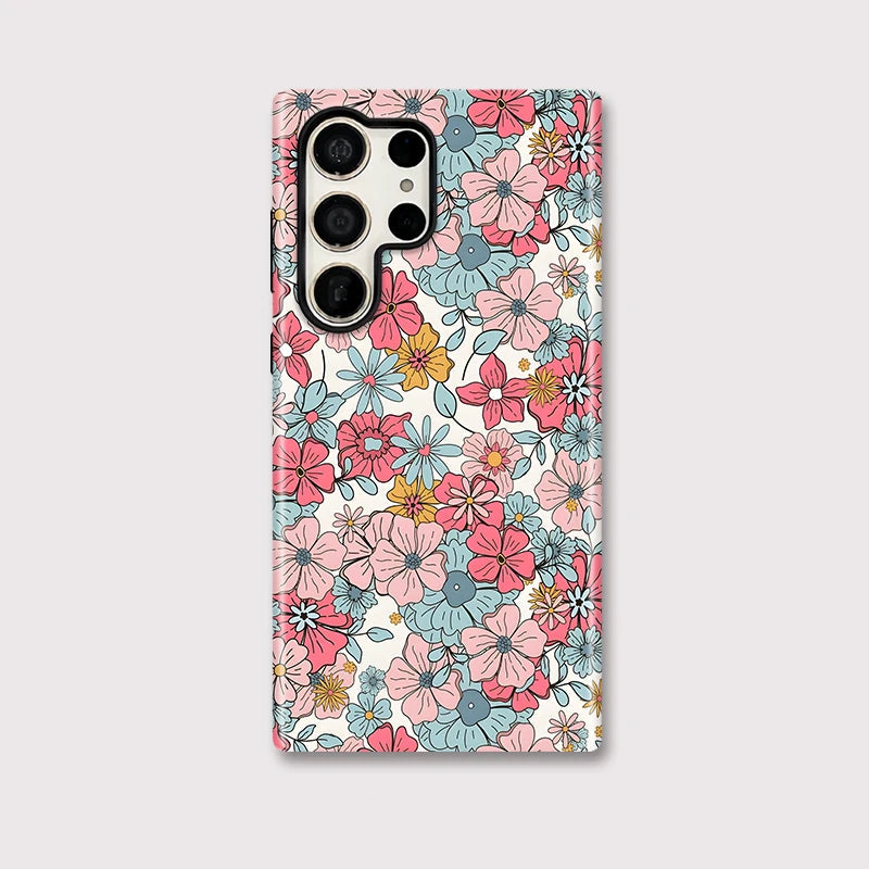 Vintage Floral Galaxy Case
