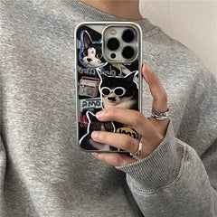 Sunglasses Cat Electroplate Case