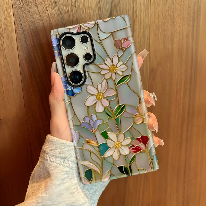 Vintage Floral Galaxy Case