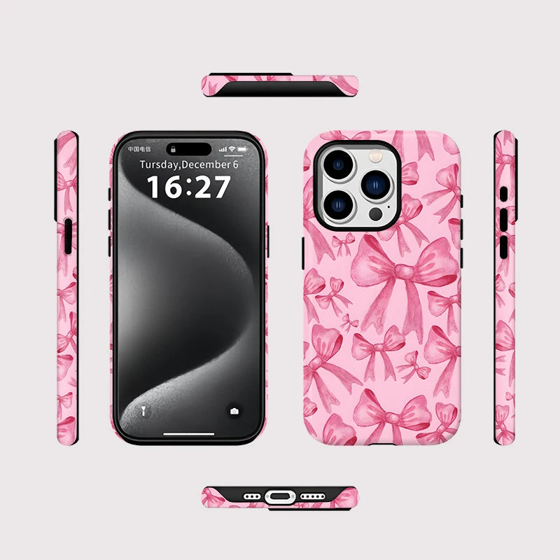 Pink Bow MagSafe Luxe Case