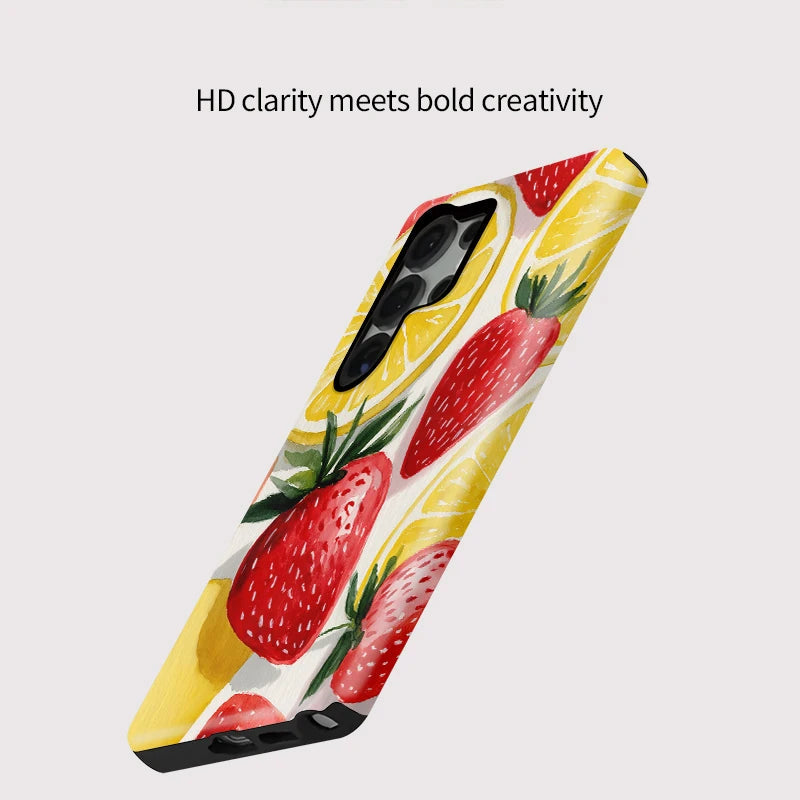 Strawberry Luxe Galaxy Case