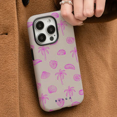Beach Please Phone Case Clear Film Shell for iPhone 11 to 16 Pro Max Plus
