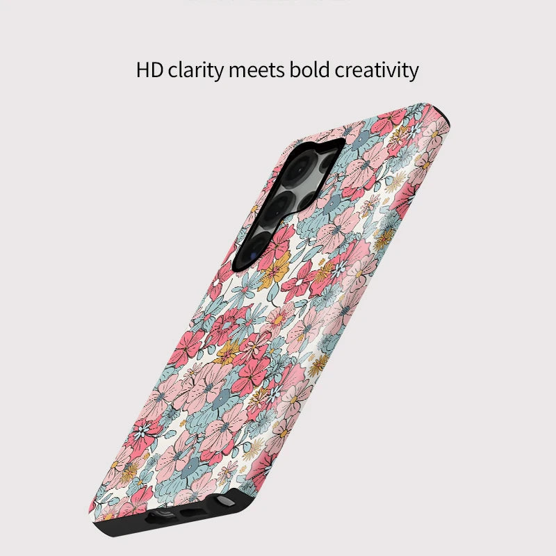 Vintage Floral Galaxy Case