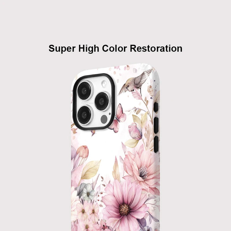 Floral MagSafe Hybrid Case