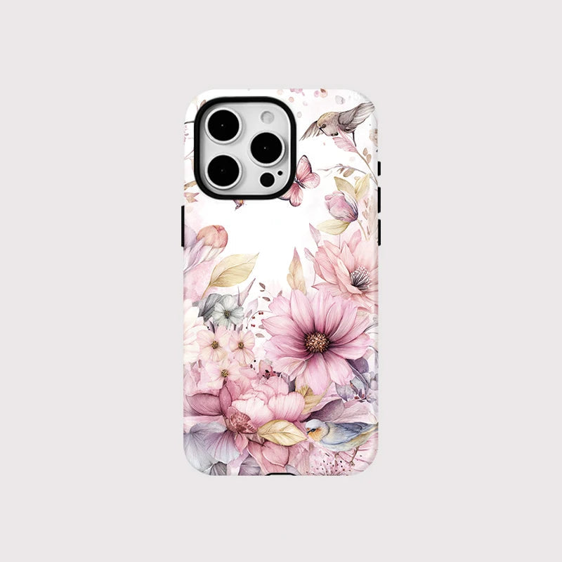 Floral MagSafe Hybrid Case