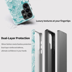 Sea Wave Galaxy Case