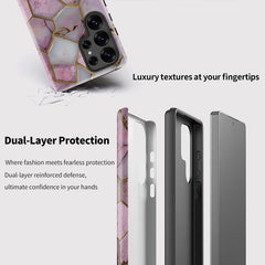 Marble Armor Galaxy Case