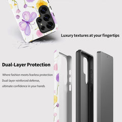 Floral Soft Galaxy Case