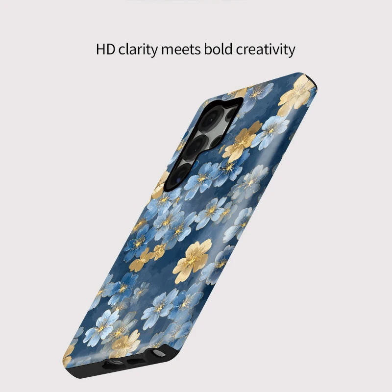 Luxury Floral Galaxy Case