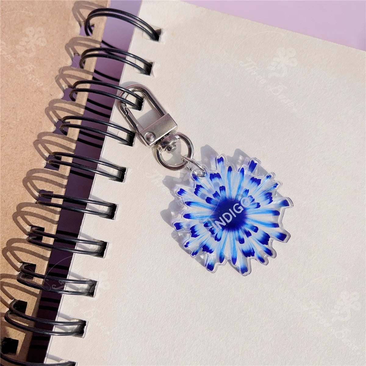 MuseIndigo Signature Keychain