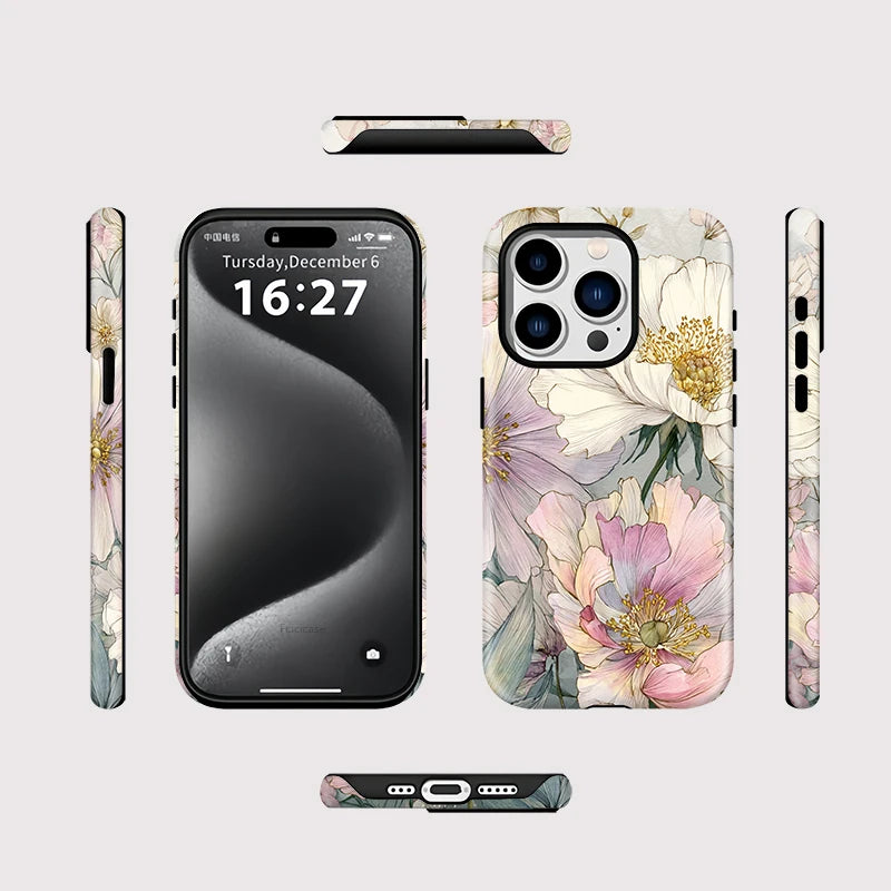 Floral MagSafe Fashion Case