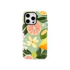 Orange Floral MagSafe Case