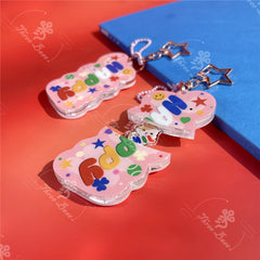 MuseIndigo Signature Keychain
