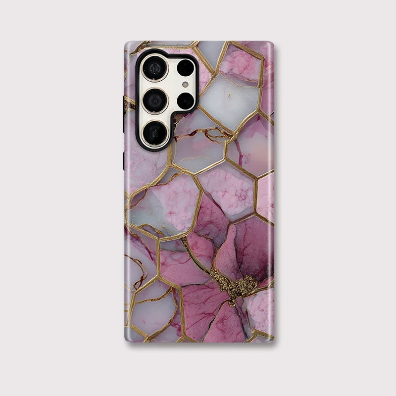 Marble Armor Galaxy Case