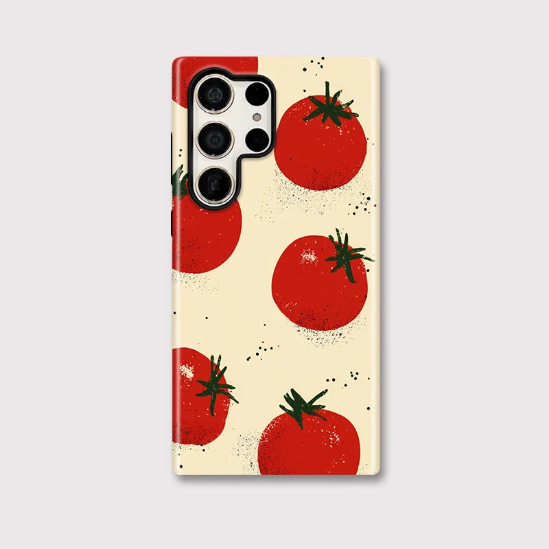 Tomato Print Galaxy Case