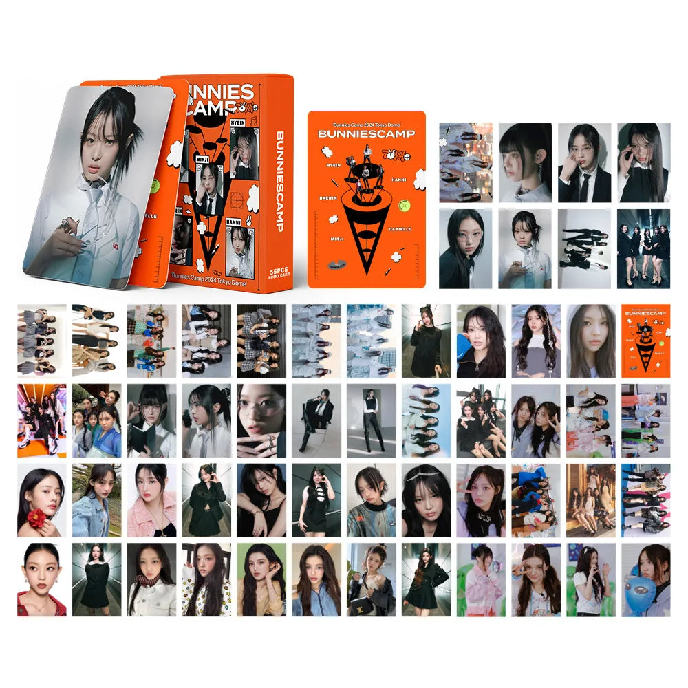 NewJeans “Bunnies Club” 55PCS HD Photocard Set