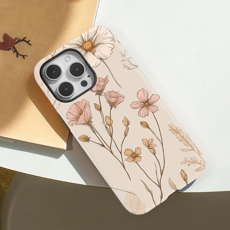 Floral MagSafe Hybrid Case