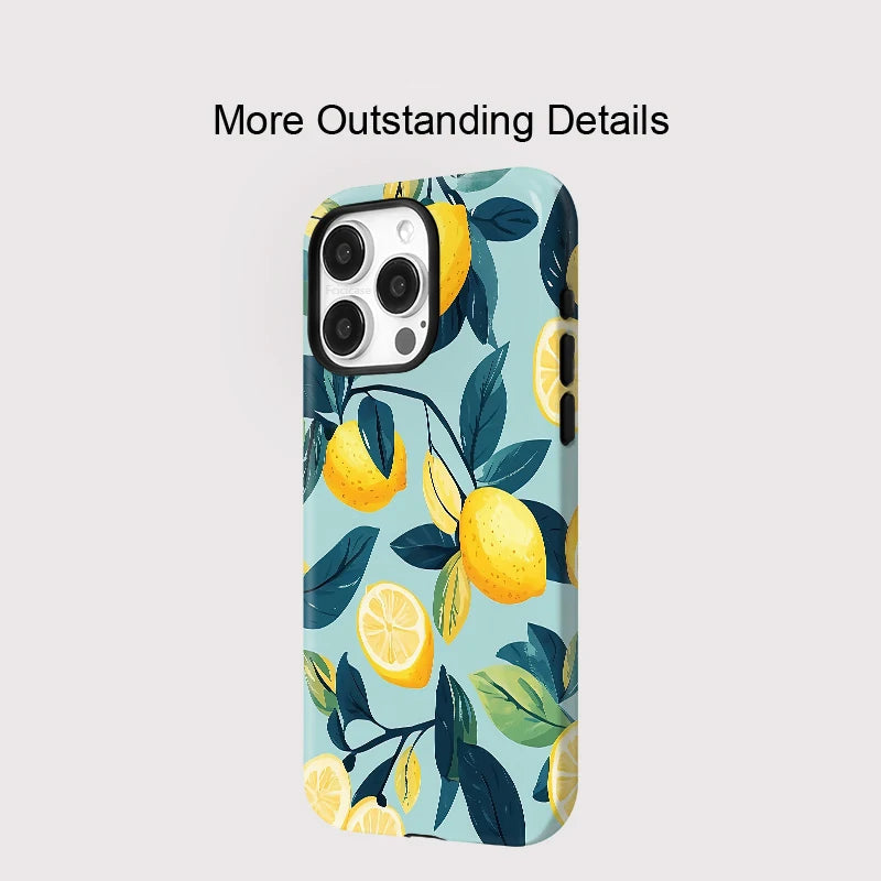 Lemon Leaves MagSafe Case