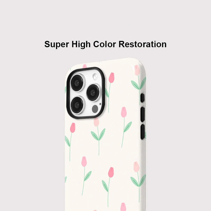 Floral Silicone MagSafe Case