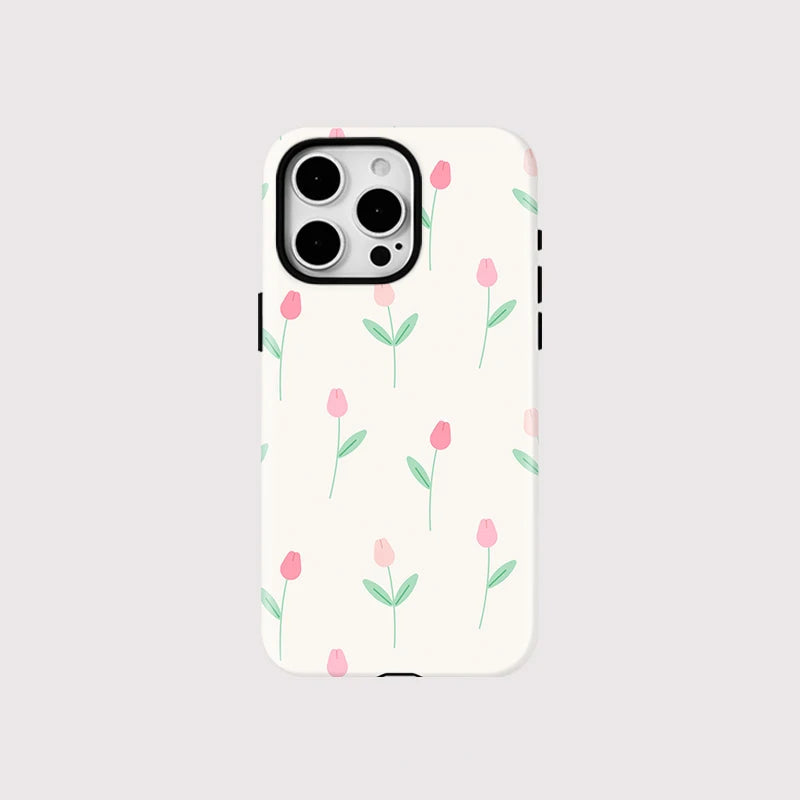 Floral Silicone MagSafe Case