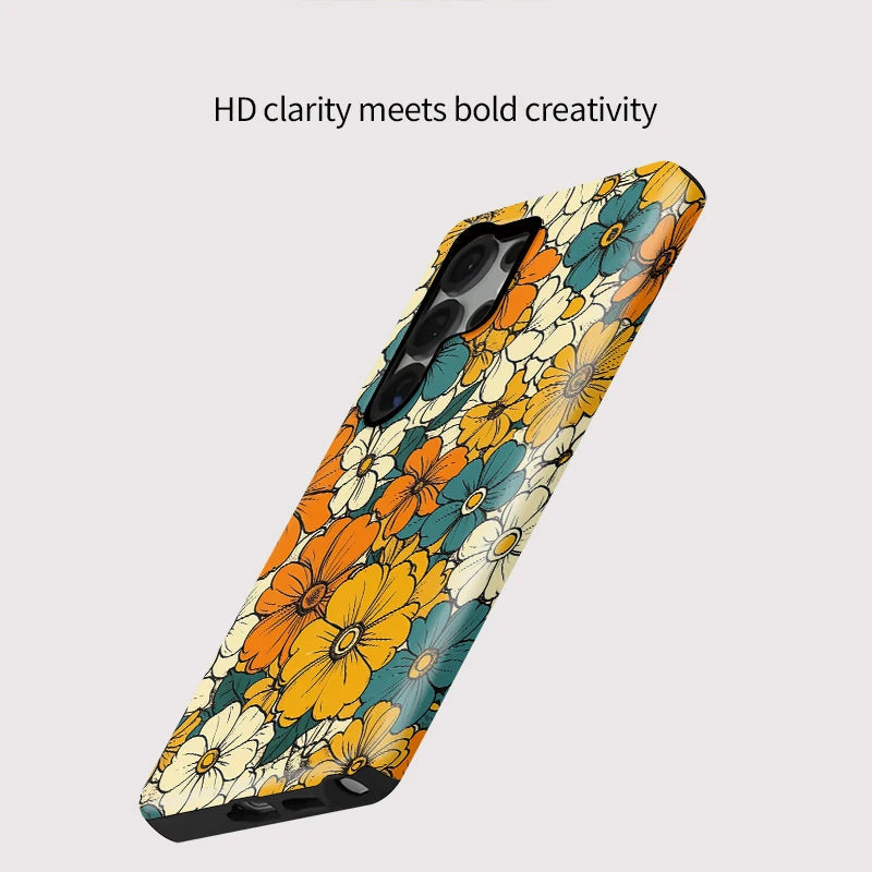 Vintage Floral Galaxy Case